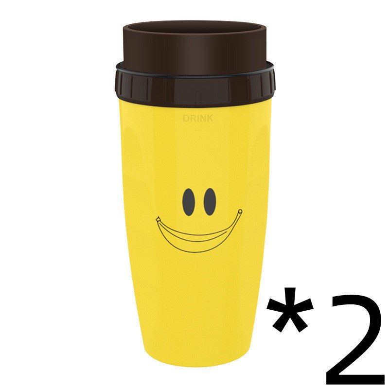 Double - Insulated Twist Tumbler – Portable Sippy Cup with Straw for Kids & Adults - Slushin_Dept