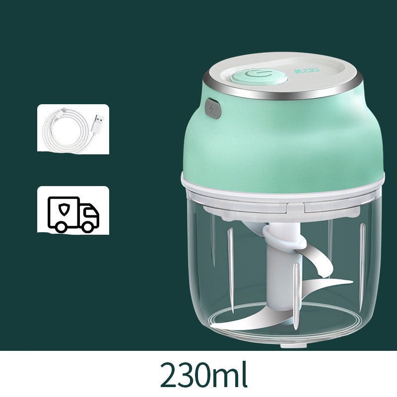 Mini Electric Food Chopper – USB Grinder for Garlic, Veggies & More - Slushin_Dept