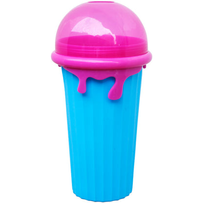 500ml Slushy Maker Cup – Quick-Freeze Smoothie & Ice Cream Cup for Summer Drinks