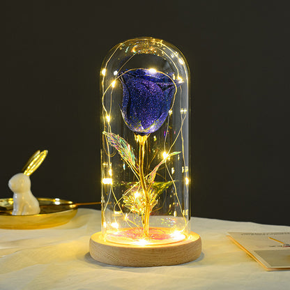 Eternal LED Rose in Glass – Romantic Valentine’s & Wedding Gift