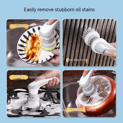 4-in-1 Cordless Power Scrubber – Deep Clean Without the Effort