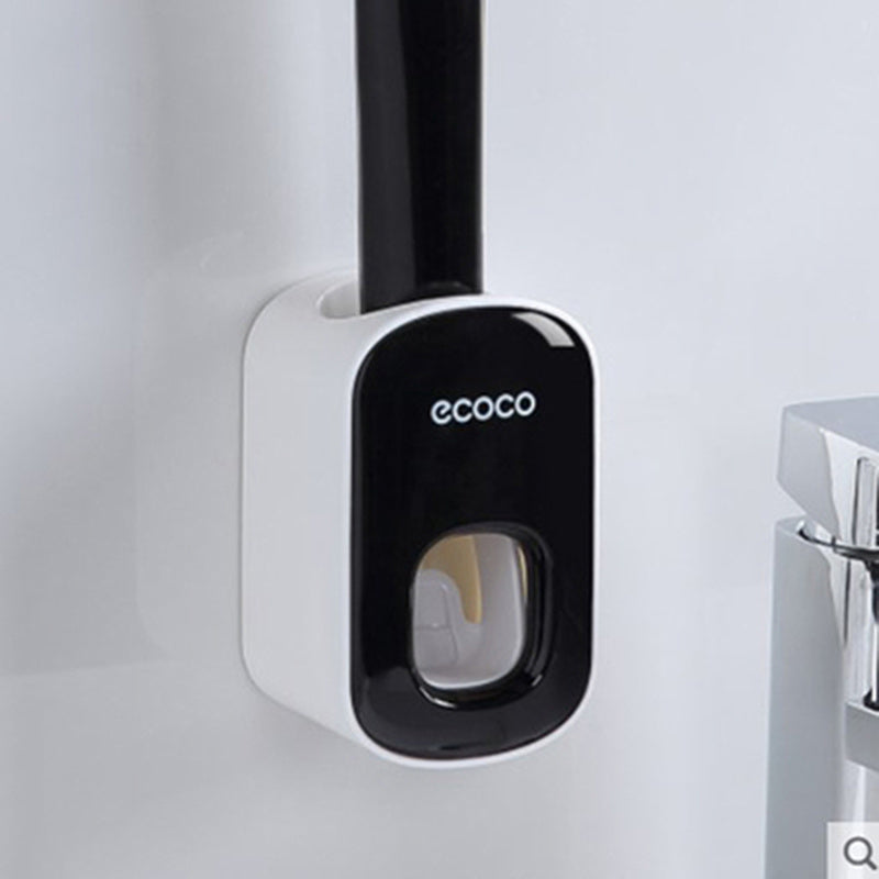Wall-Mounted Automatic Toothpaste Dispenser – Bathroom Organizer Set
