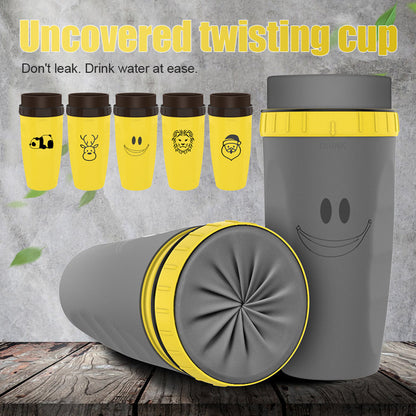Double-Insulated Twist Tumbler – Portable Sippy Cup with Straw for Kids & Adults