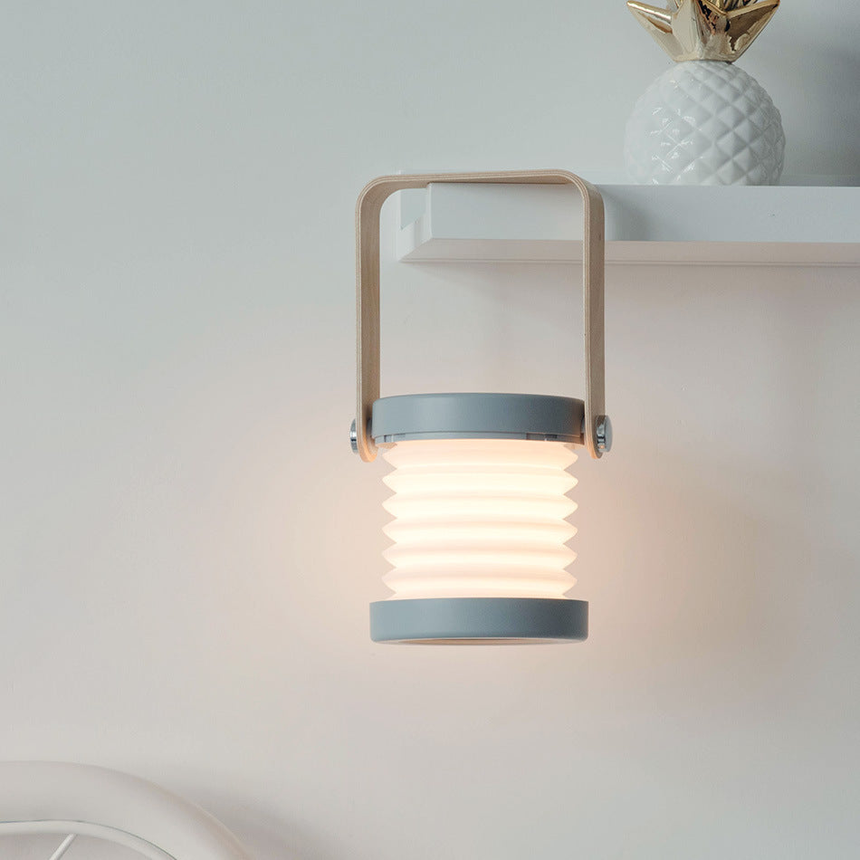 Foldable LED Night Lamp – Touch Dimmable & USB Rechargeable for Cozy Spaces