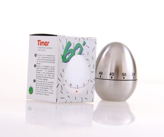 Stylish Mechanical Kitchen Timer – 60-Minute Loud Chime for Stress-Free Cooking