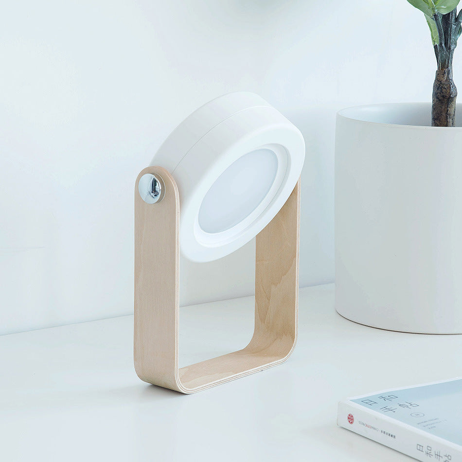 Foldable LED Night Lamp – Touch Dimmable & USB Rechargeable for Cozy Spaces