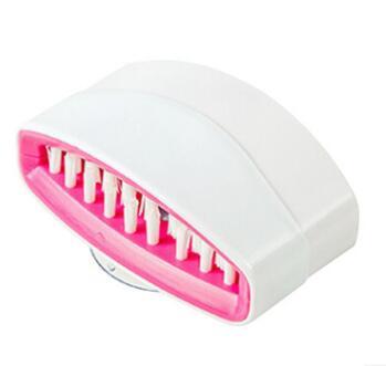 2-in-1 Kitchen Cleaning Brush – Suction Cup Scrubber for Utensils & Produce