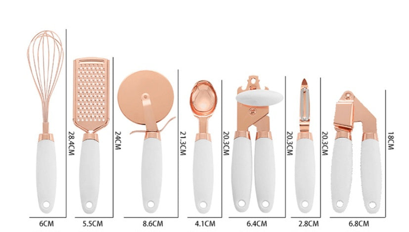 Copper Plated Peeler Set – Sharp, Rust-Resistant Kitchen Essentials