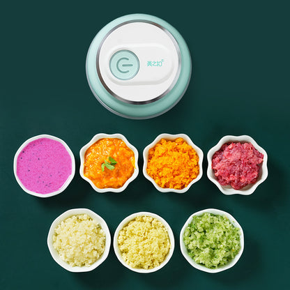 Mini Electric Food Chopper – USB Grinder for Garlic, Veggies & More