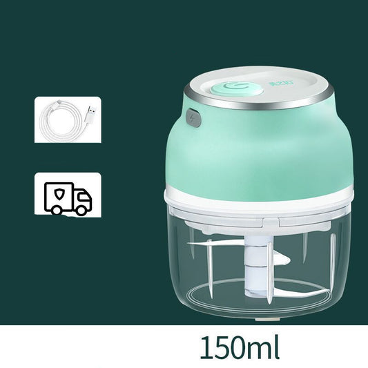 Mini Electric Food Chopper – USB Grinder for Garlic, Veggies & More