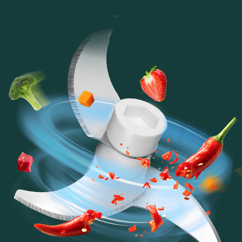 Mini Electric Food Chopper – USB Grinder for Garlic, Veggies & More