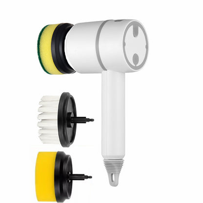 Wireless Electric Cleaning Brush – USB Rechargeable Kitchen & Bathroom Scrubber