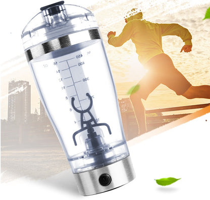 Electric Protein Shaker – USB Rechargeable Mixer for Milk, Coffee & Sports Drinks