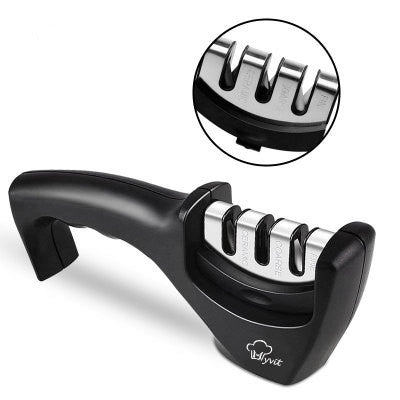 Diamond & Tungsten Knife Sharpener – Restore Blades in Seconds