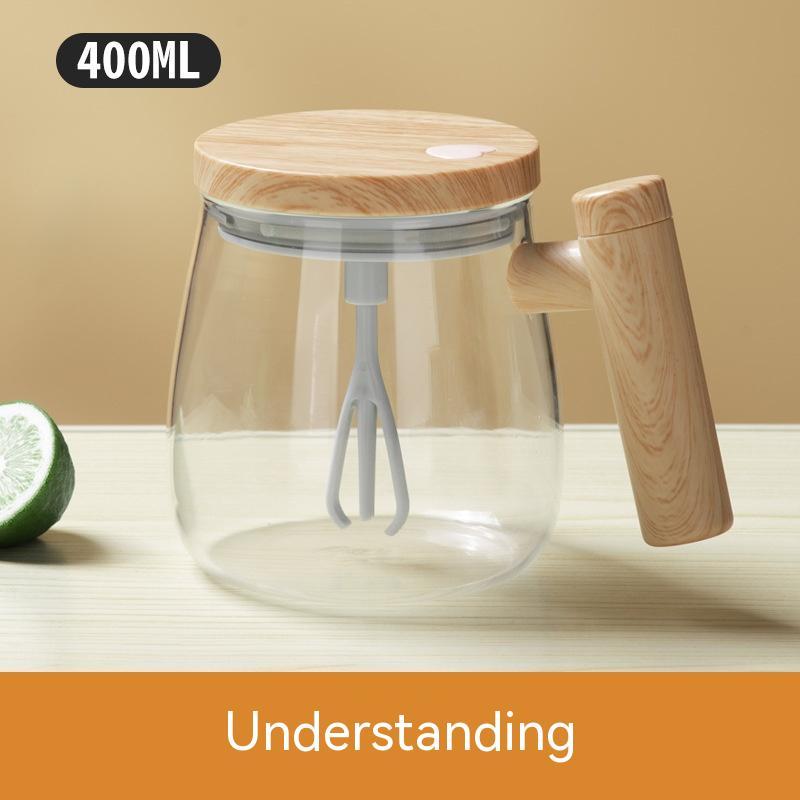 400ml Self-Stirring Mug – High-Speed Electric Mixer for Coffee, Shakes & More