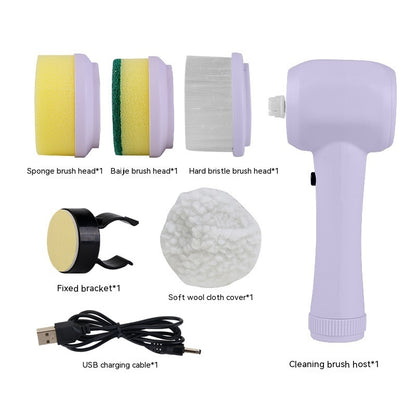 4-in-1 Cordless Power Scrubber – Deep Clean Without the Effort