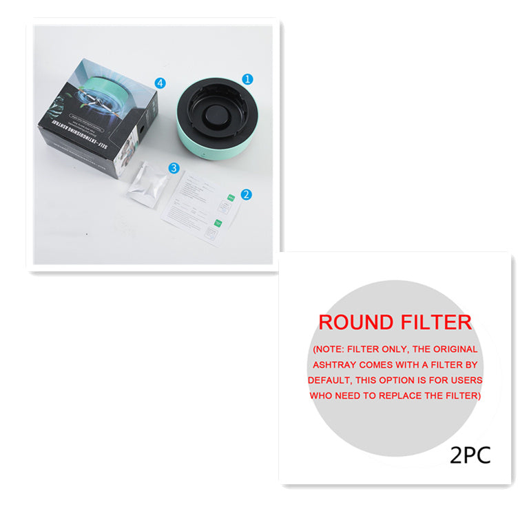 Smart Air Purifier Ashtray – Smoke Without the Smell