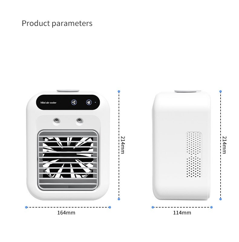 Portable Air Conditioner Fan – Water-Based AC for Rooms, Offices & Cars