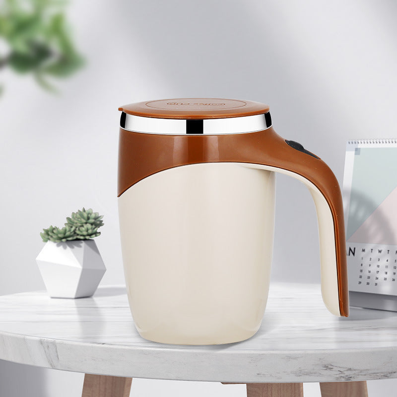 Magnetic Self-Stirring Cup – Rechargeable Electric Mixer for Coffee, Milk & More