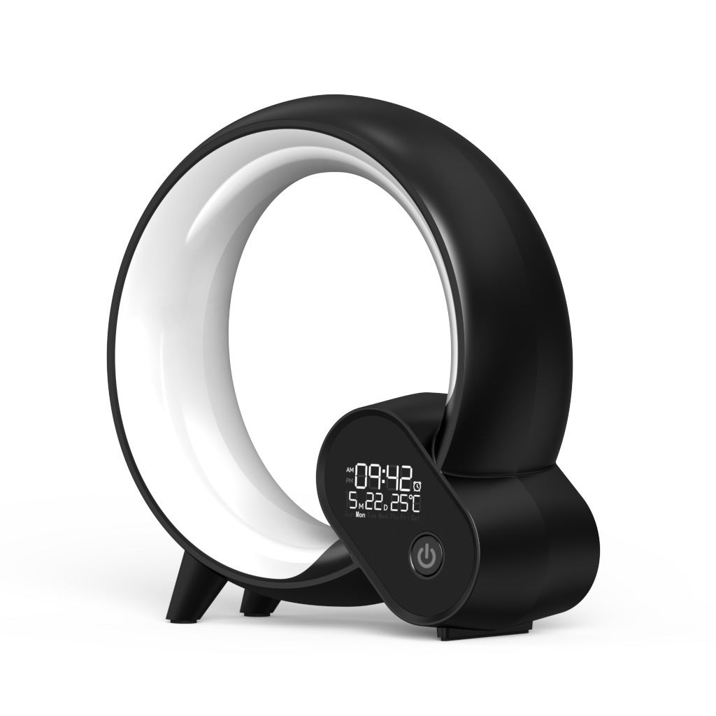 Sunrise Wake-Up Alarm Clock – Analog Display with Bluetooth Audio & Color Mood Light