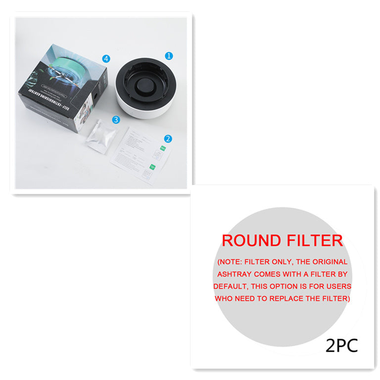 Smart Air Purifier Ashtray – Smoke Without the Smell