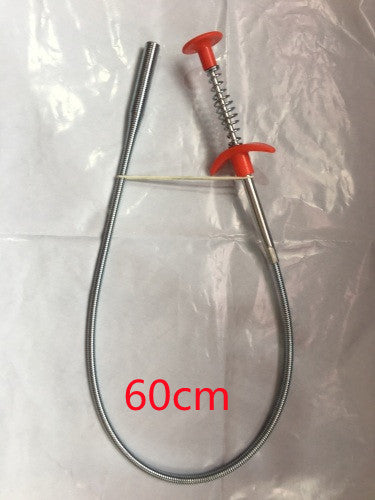60cm Drain Clog Remover – Flexible Hair & Gunk Cleaner for Sinks