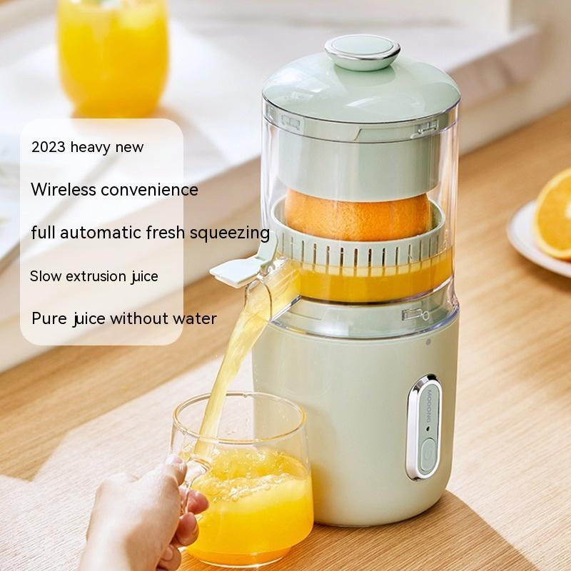 Mini Wireless Juicer – USB Steel Citrus Press for Fresh Juice Anywhere