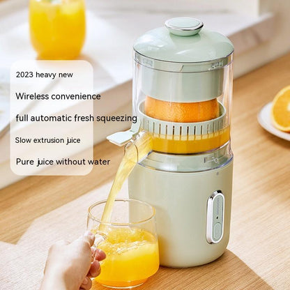 Mini Wireless Juicer – USB Steel Citrus Press for Fresh Juice Anywhere