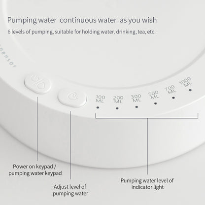 Electric Water Dispenser – Rechargeable Desktop Pump for Gallon Bottles