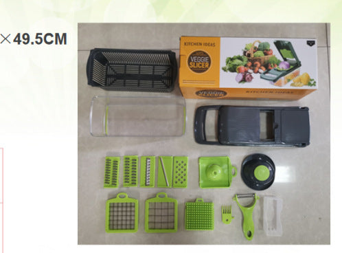 Manual Veggie Silk Cutter – Quick Shredder for Vegetables & Garnishes