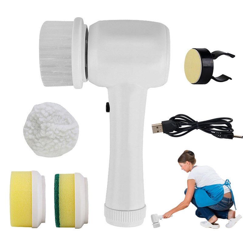 4 - in - 1 Cordless Power Scrubber – Deep Clean Without the Effort - Slushin_Dept