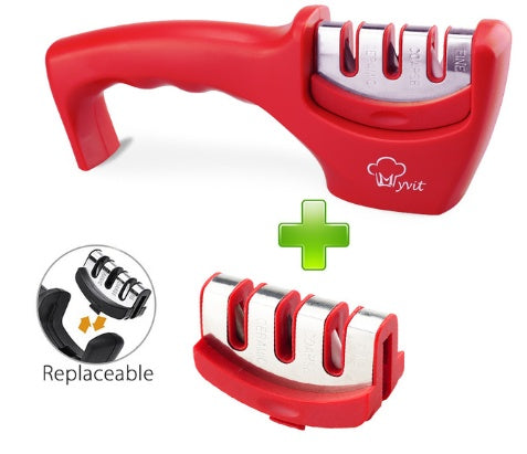 Diamond & Tungsten Knife Sharpener – Restore Blades in Seconds