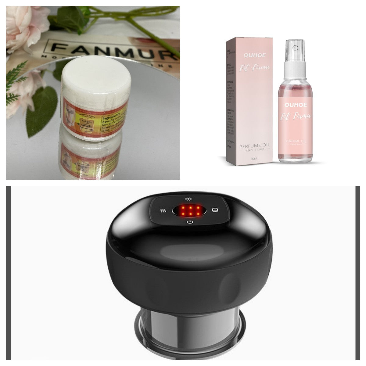 Electric Vacuum Cupping Massager – Anti-Cellulite Therapy & Fat Burning