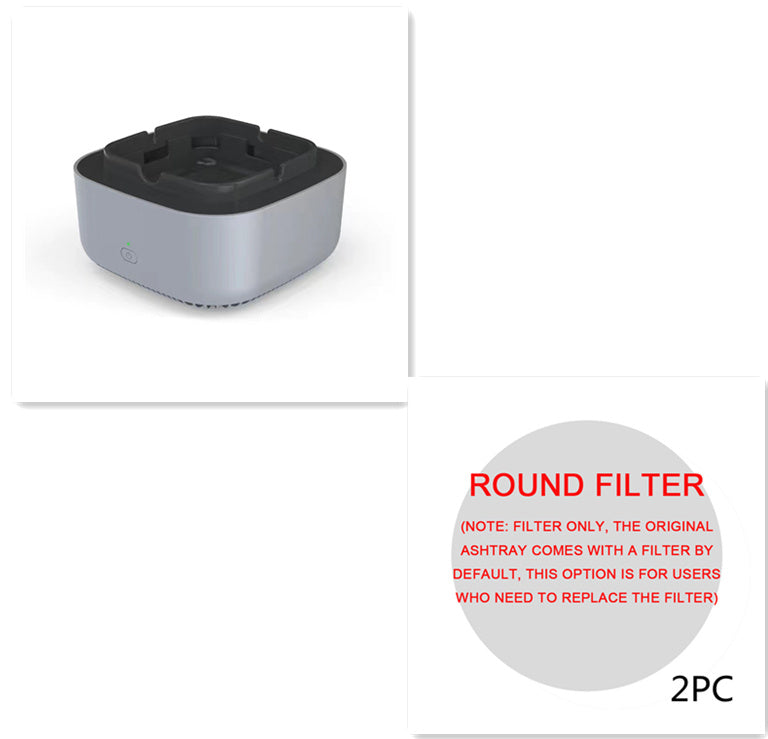 Smart Air Purifier Ashtray – Smoke Without the Smell