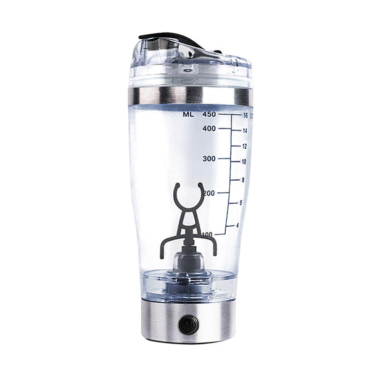 Electric Protein Shaker – USB Rechargeable Mixer for Milk, Coffee & Sports Drinks