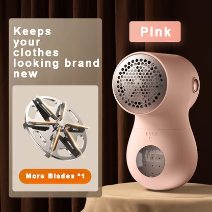 Smart Fabric Lint Remover – USB Rechargeable LED Display Hairball Trimmer