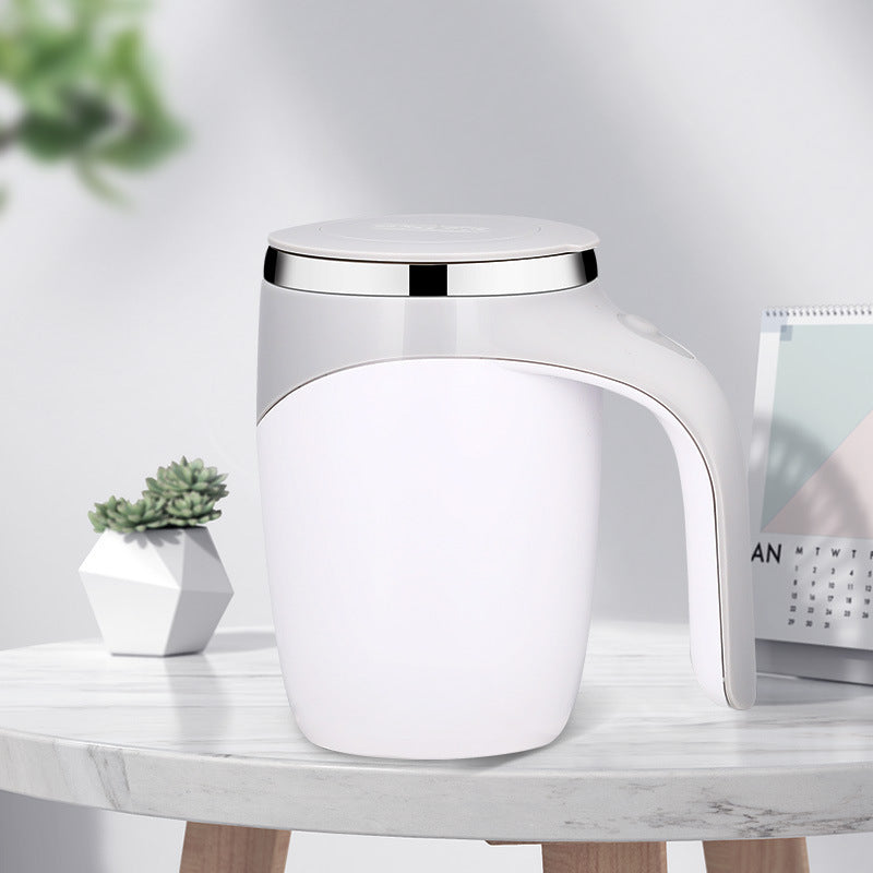 Magnetic Self-Stirring Cup – Rechargeable Electric Mixer for Coffee, Milk & More