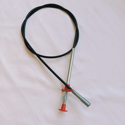 60cm Drain Clog Remover – Flexible Hair & Gunk Cleaner for Sinks - Slushin_Dept