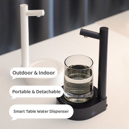 Electric Water Dispenser – Rechargeable Desktop Pump for Gallon Bottles