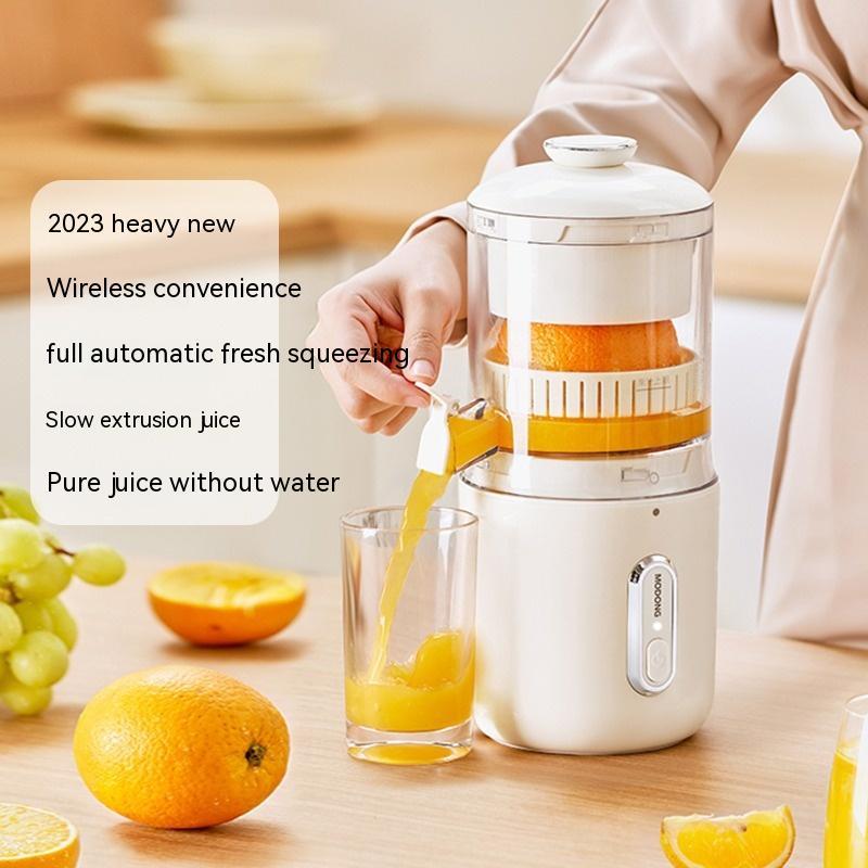 Mini Wireless Juicer – USB Steel Citrus Press for Fresh Juice Anywhere