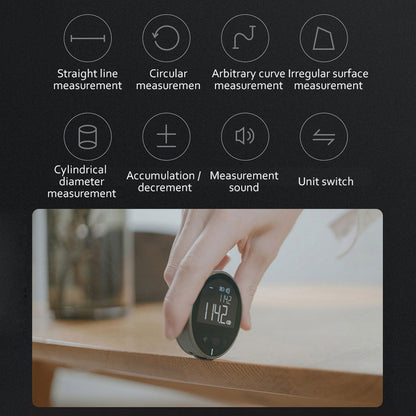 Smart Digital Measuring Tape – High Precision LCD Distance Ruler Tool