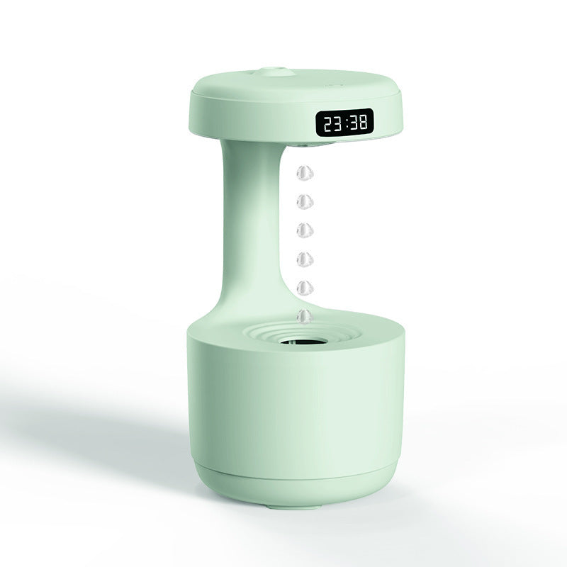 Anti-Gravity Humidifier – Silent Cool Mist with Levitating Water Drop Effect