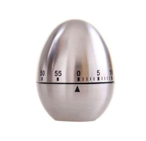 Stylish Mechanical Kitchen Timer – 60-Minute Loud Chime for Stress-Free Cooking