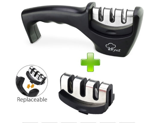 Diamond & Tungsten Knife Sharpener – Restore Blades in Seconds