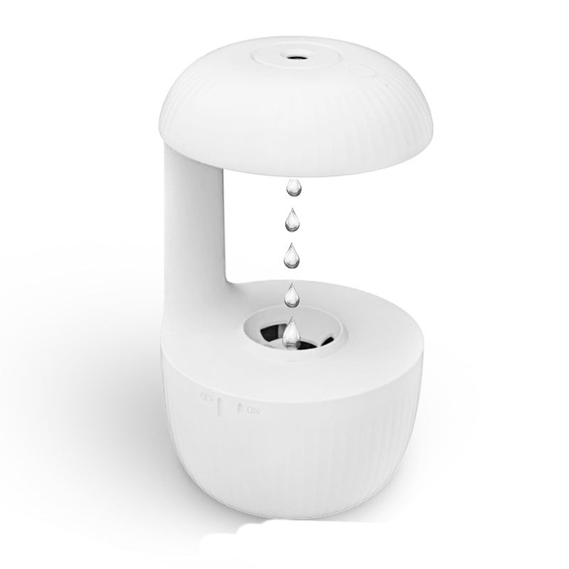 Anti-Gravity Humidifier – Silent Cool Mist with Levitating Water Drop Effect