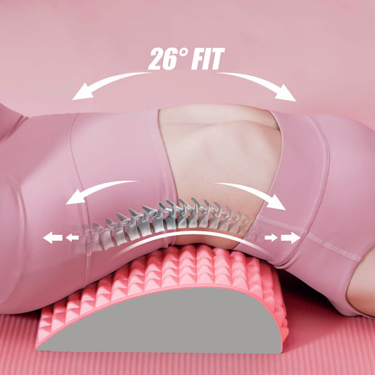 Back Stretcher Pillow – Neck & Lumbar Support for Pain Relief & Relaxation