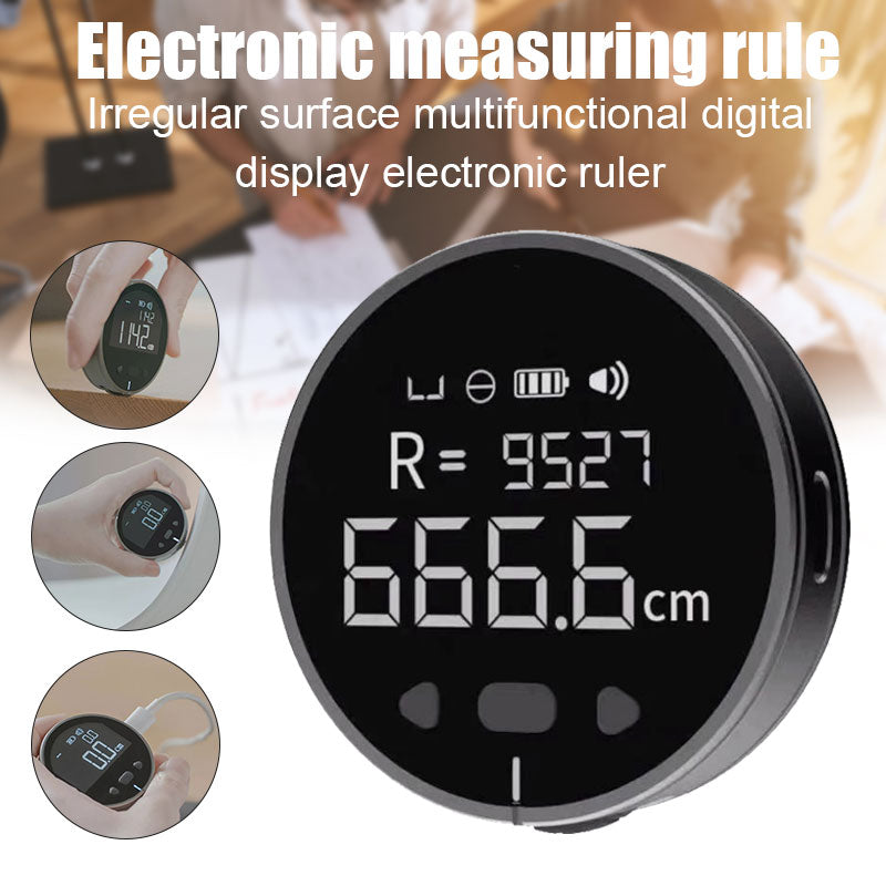 Smart Digital Measuring Tape – High Precision LCD Distance Ruler Tool