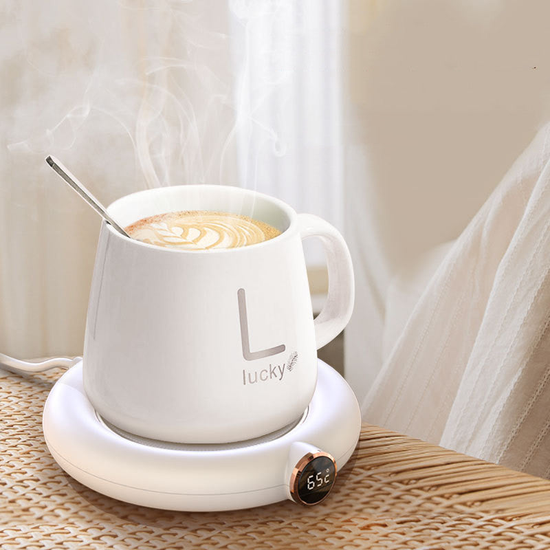 Smart Mug Warmer – Constant Temp Heating Pad for Coffee & Tea