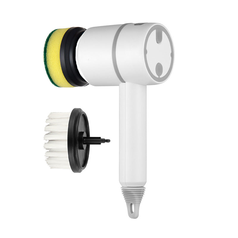 Wireless Electric Cleaning Brush – USB Rechargeable Kitchen & Bathroom Scrubber