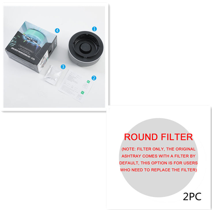 Smart Air Purifier Ashtray – Smoke Without the Smell